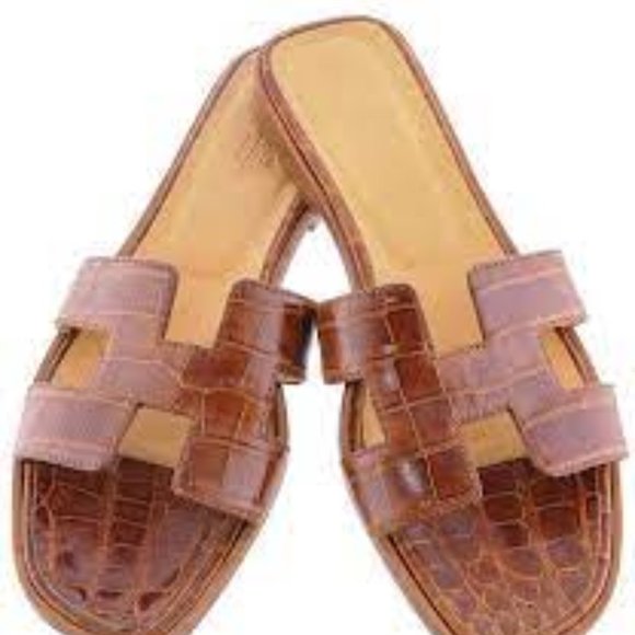 (Faux) H sandals - Hermes Oran replica - Picture 1 of 2